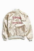 Urban Outfitters Vintage Robin Corvette Club Satin Racing Bomber Jacket