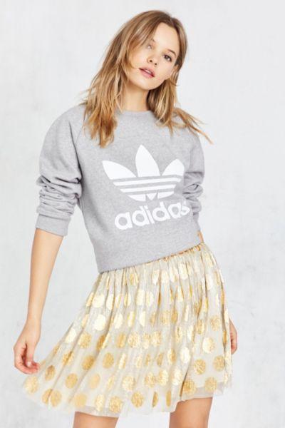Urban Outfitters Kimchi Blue Serenity Shimmer Dot Mini Skirt