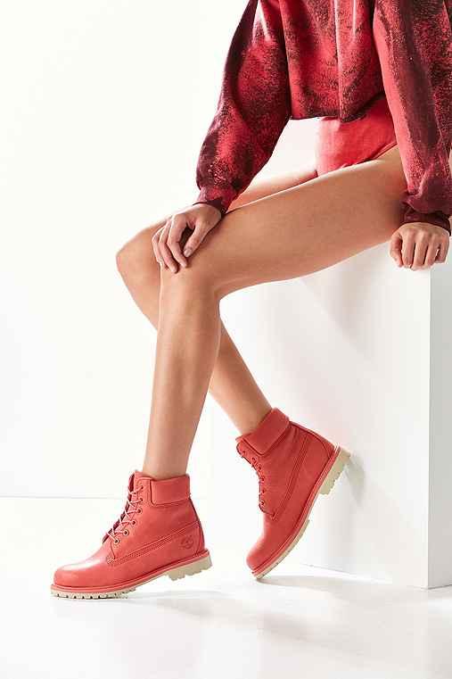 Urban Outfitters Timberland Premium Work Boot,pink,9