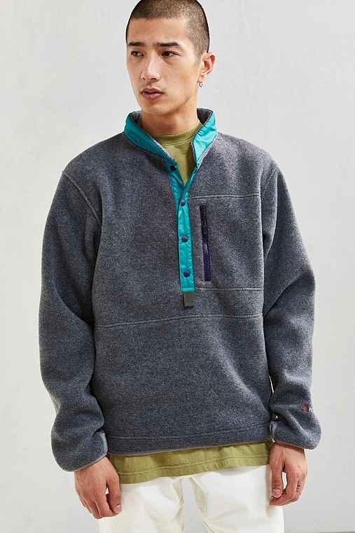 Urban Outfitters Manastash Polartec Base Camp Sweatshirt,grey,m