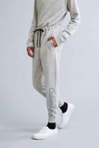 Urban Outfitters Calvin Klein Lounge Logo Jogger Pant,light Grey,l