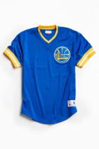 Mitchell & Ness Mitchell & Ness Nba Golden State Warriors Mesh V-neck Top
