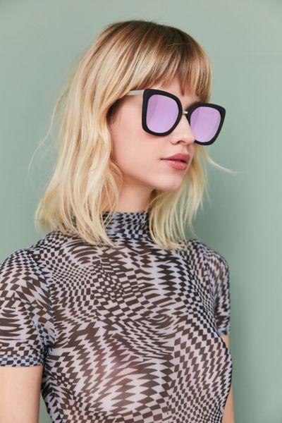 Urban Outfitters Quay Capricorn Square Sunglasses