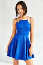 Urban Outfitters Silence + Noise Square-neck Strappy Skater Dress
