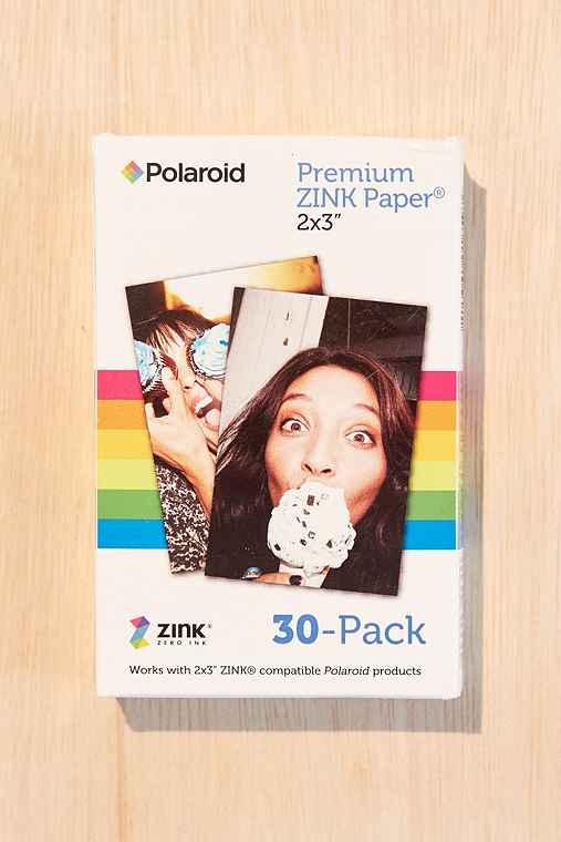 Urban Outfitters Polaroid Instant Zink 2x3 Sticker Film,black,one Size