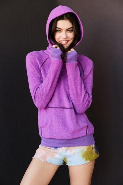 Project Social T X Out From Under Shrunken Cozy Hoodie Sweatshirt