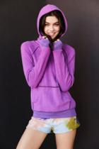 Project Social T X Out From Under Shrunken Cozy Hoodie Sweatshirt