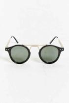 Urban Outfitters Spitfire Pr52 Metal Bridge Sunglasses,black,one Size