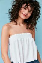 Urban Outfitters Project Social T Lindsey Ruffle Strapless Top