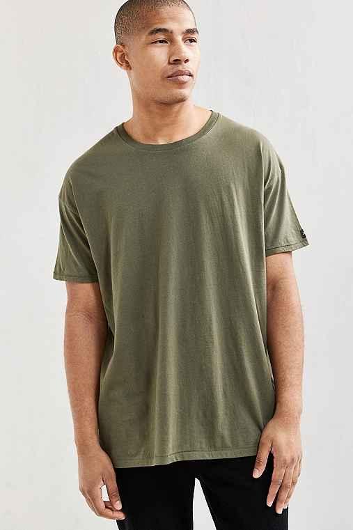 Urban Outfitters Zanerobe Rugger Tee,olive,l