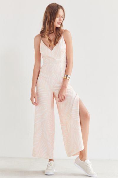 Finders Keepers Leaf Print Jumpsuit