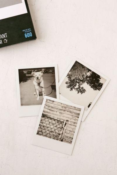 Urban Outfitters Impossible Black + White Polaroid 600 Instant Film