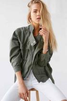 Urban Outfitters Kimchi Blue Hollaway Jacket,olive,xs