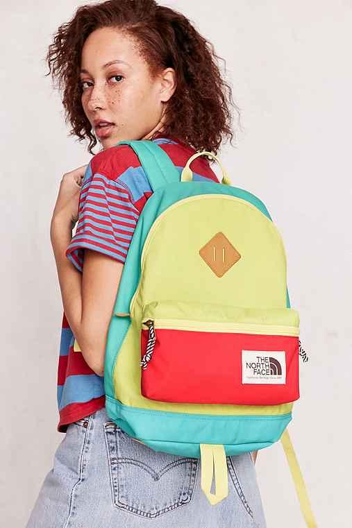 Urban Outfitters The North Face Back To Berkeley Backpack,chartreuse,one Size