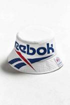 Urban Outfitters Reebok Vector Bucket Hat,white,one Size
