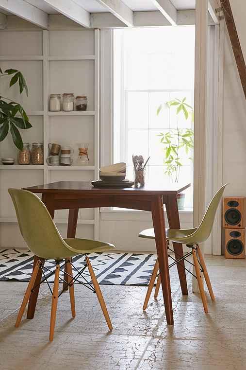 Urban Outfitters Modernica Side Shell Chair,green,one Size