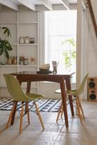 Urban Outfitters Modernica Side Shell Chair,green,one Size