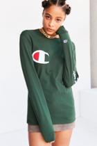 Urban Outfitters Champion + Uo  Logo Long-sleeve Tee