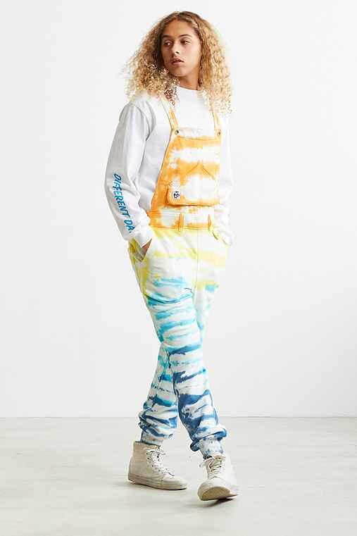 Urban Outfitters Chums Tie-dye Overall,yellow,xl