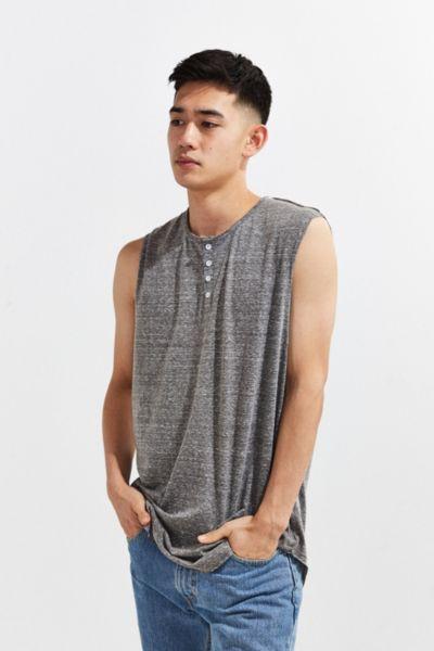 The Narrows Henley Muscle Tee