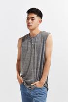 The Narrows Henley Muscle Tee