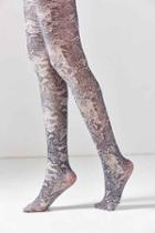 Urban Outfitters Out From Under Python Shimmer Tight,grey Multi,s/m