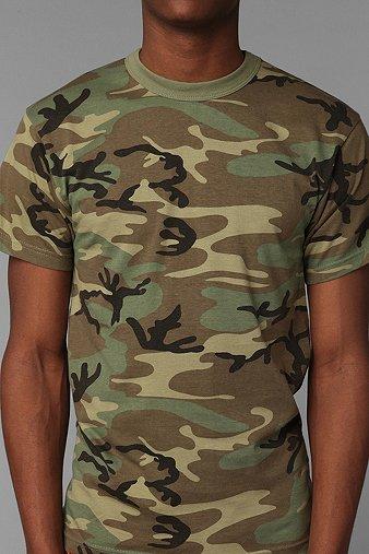 Rothco Woodland Camo Tee