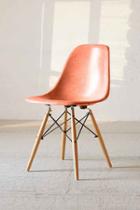 Urban Outfitters Modernica Side Shell Chair,orange,one Size