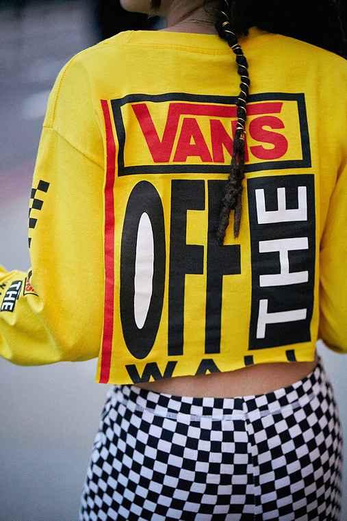 Urban Outfitters Vans & Uo Misfit Long-sleeve Tee,yellow,m
