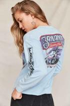Urban Outfitters Vintage '90s Baylands Racing Long Sleeve Tee,assorted,one Size