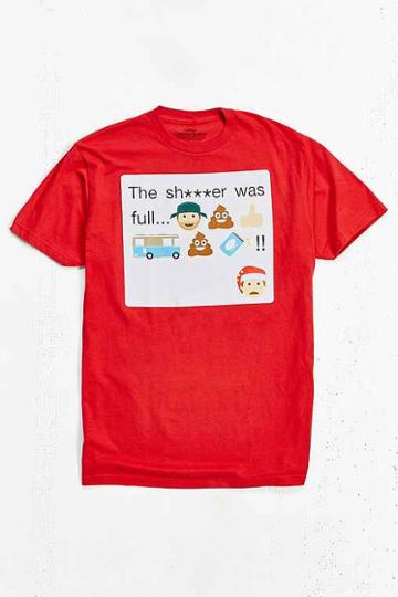 Urban Outfitters National Lampoon's Christmas Vacation Uncle Eddie Tee,red,s