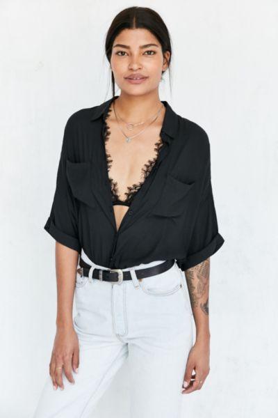 Silence + Noise Joey Button-down Shirt