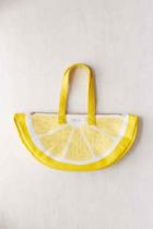 Urban Outfitters Ban.do Lemon Cooler Bag,yellow,one Size