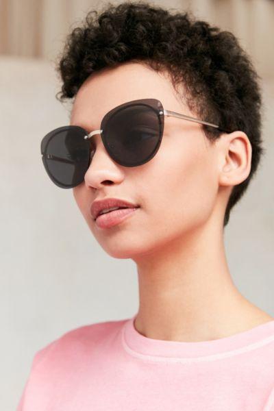 Urban Outfitters Rimless Cat-eye Sunglasses