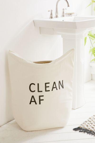 Urban Outfitters Clean/dirty Af Standing Laundry Bag Hamper