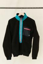 Urban Renewal Vintage Patagonia Black Fleece Pullover Jacket