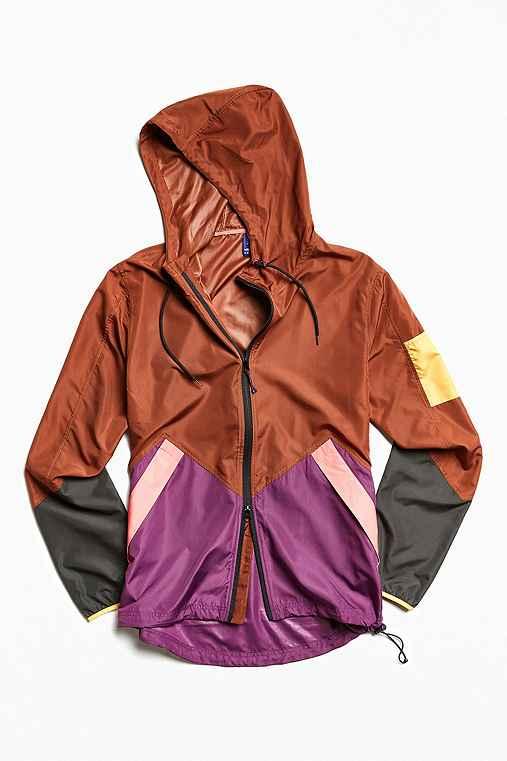 Urban Outfitters Without Walls Run Jacket,brown,xl