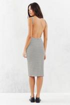 Silence + Noise Harness Strap Open-back Dress