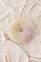 Urban Outfitters Caily Round Tie-dye Pillow,pastel Multi,one Size