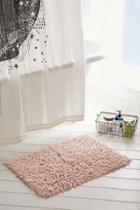 Urban Outfitters High Pile Shag Bath Mat,pink,one Size