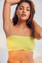 Urban Outfitters Out From Under Roxie Textured Tube Bandeau Bra,lime,m