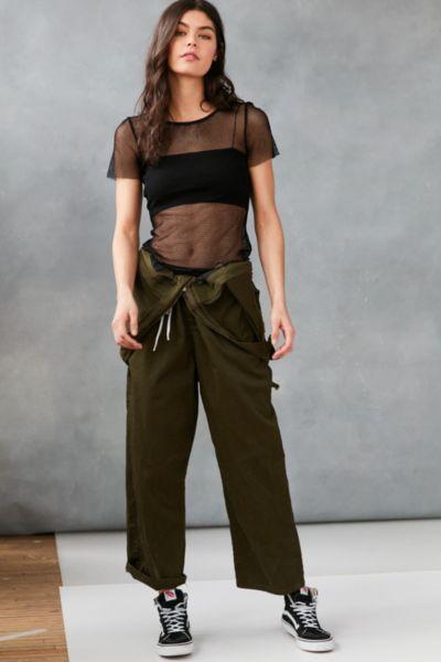 Urban Outfitters Out From Under Layer On Me Fishnet Tee