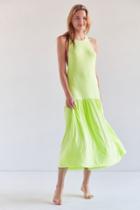 Urban Outfitters Silence + Noise Mindy Drop-waist Midi Dress