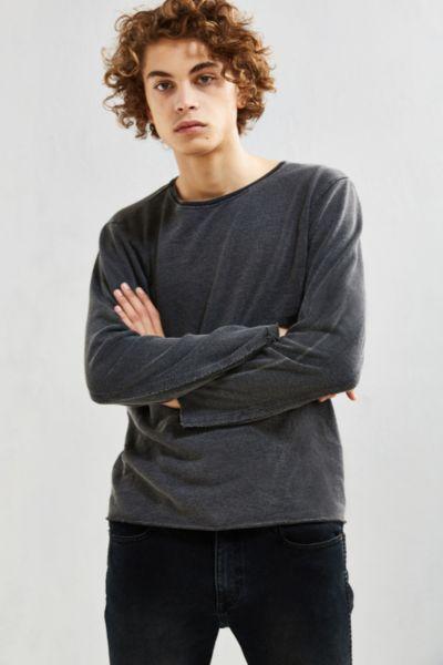 Neuw Enkel Cropped Fleece Sweatshirt