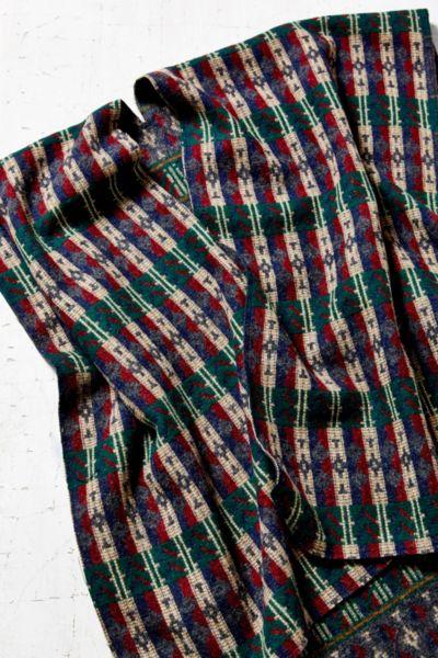 Urban Outfitters Urban Renewal Remade Woolrich Ruana Poncho