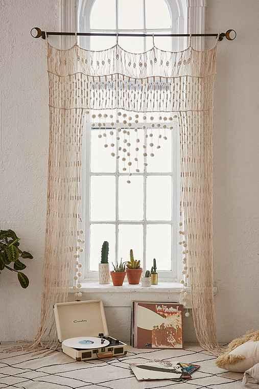 Urban Outfitters Crochet Portal,cream,one Size