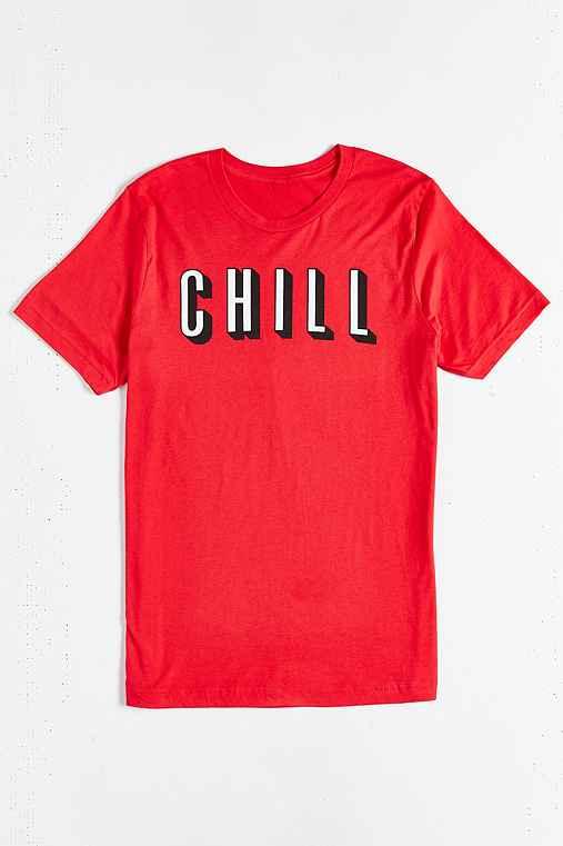 Urban Outfitters And Chill Tee,red,l