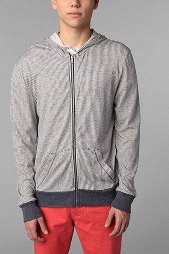 Alternative Railroad Printed Zip-up Hoodie Sweatshirt