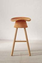 Urban Outfitters Umbra Shift Coiled Stool,orange,one Size