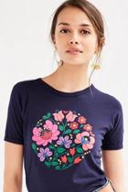 Truly Madly Deeply Floral Motif Tee